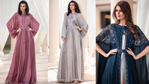 إطلالة فخمة من قفاطين شالكي لربيع وصيف 2019