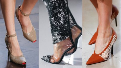 إطلالة كلاسيكية مع أحذية من أشهر الماركات العالمية