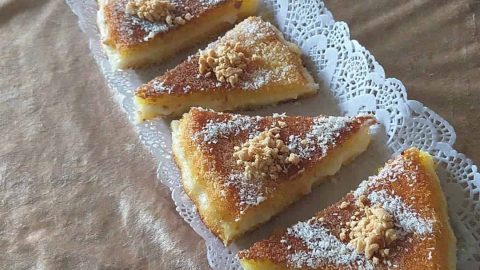 خطوات تجهيز البسبوسة المجنونة