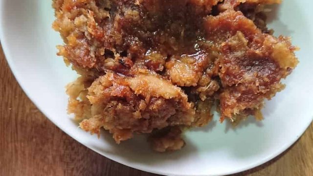 خطوات تجهيز قرص مفروك بالتمر