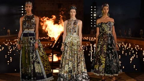 ديور تكشف عن لمساتها الشرقية في مجموعة أزياء ريزورت 2020