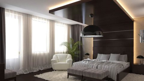 ديكورات غرف نوم مستوحاة من أجنحة الفنادق