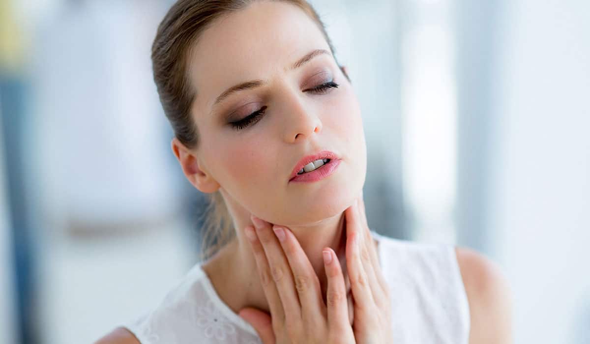 أسباب  التهاب الحلق