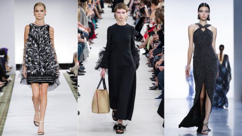 أفضل فساتين سهرة سوداء لصيف 2019