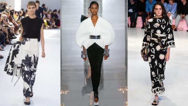 إطلالة كلاسيكية مع أزياء وفساتين المونوكروم لهذا الموسم