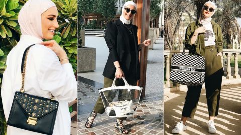 بالصور: حقائب الفاشنيستا دلال الدوب وطرق تنسيقها