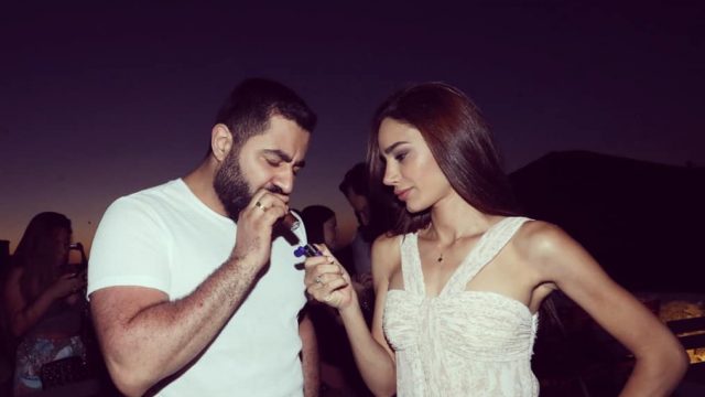 صور زفاف لورا خباز .. اكتشفي الفستان والمكياج الذي اختارته