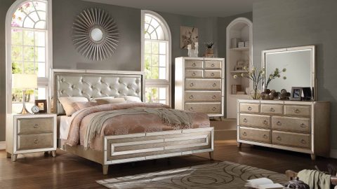 بالصور: غرف نوم بتصاميم كلاسيكية فاخرة