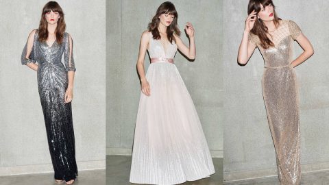 فساتين سهرة رقيقة وناعمة من مجموعة جيني بيكهام