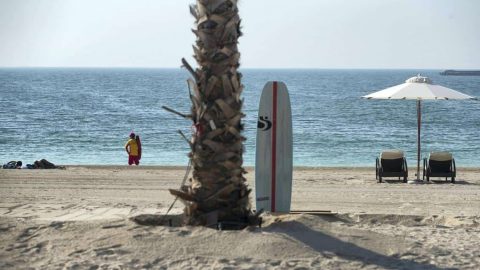 شاطئ لا مير في دبي متعة واستجمام على مدار العام