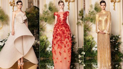 تصاميم ساحرة لفساتين السهرة من رامي العلي