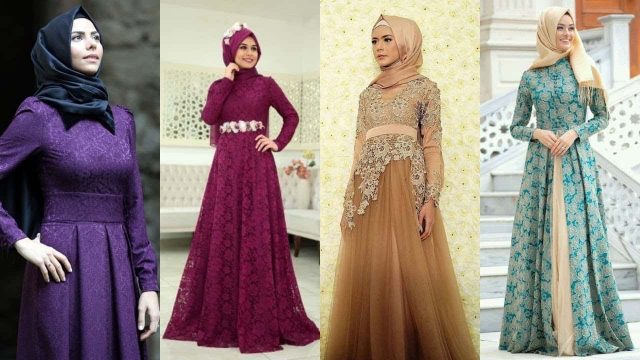 اتبعي هذه النصائح لارتداء فستان سواري أنيق مع الحجاب