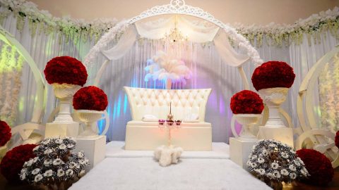 تصاميم كوشات مناسبة لكل حفلات الزفاف بالصور