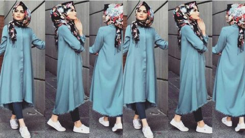 بالصور: موديلات فساتين سهرة للمحجبات