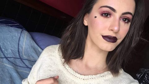 إطلالة مكياج تناسب الوجه على شكل قلب