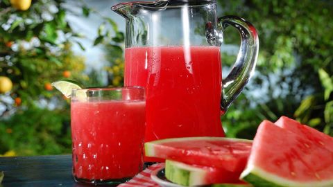 كيفية تجهيز عصير البطيخ بالألوفيرا