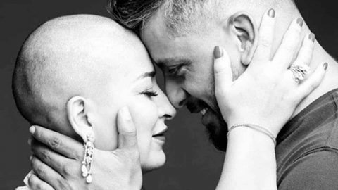 زوجة حاتم عمور تكشف إصابتها بالسرطان بهذه الصورة!