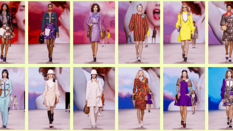 عرض أزياء لوي فيتون لربيع وصيف 2020