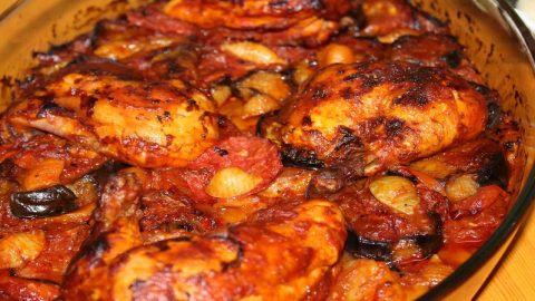 وصفة صينية البطاطس والباذنجان
