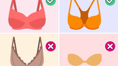 أضرار ارتداء حمالة صدر غير مناسبة