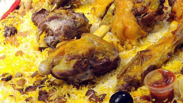 طريقة تحضير مندي لحم