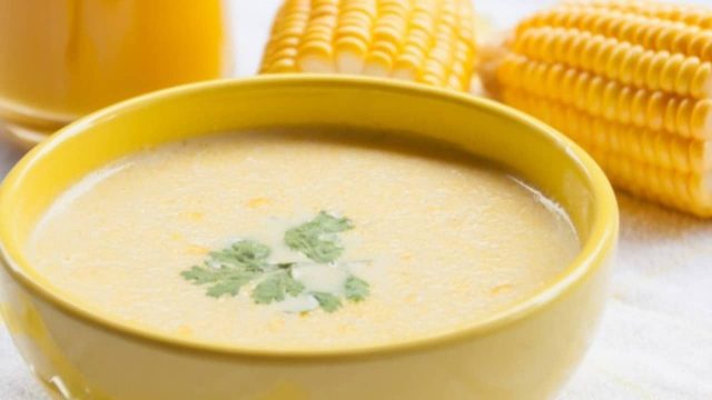 كيفية تجهيز شوربة الذرة