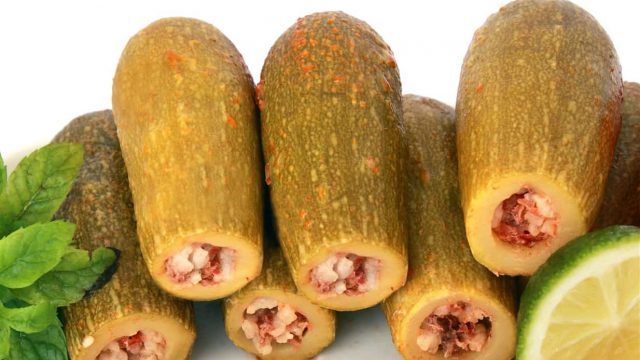 طريقة تحضير الكوسة المحشية