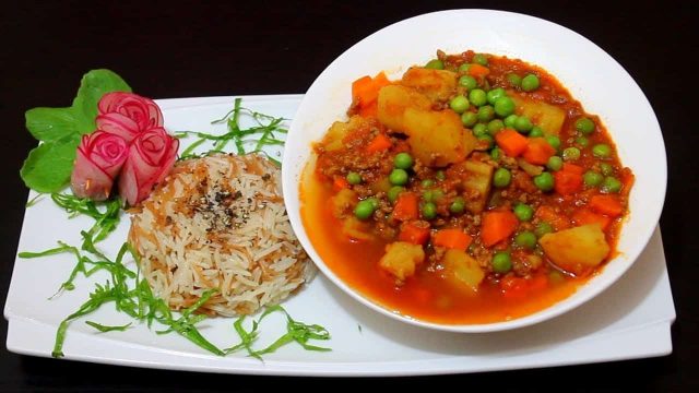 طريقة تحضير مرق البازلاء