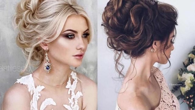 صور: تسريحات عرائس فاخرة لصاحبات الشعر الطويل