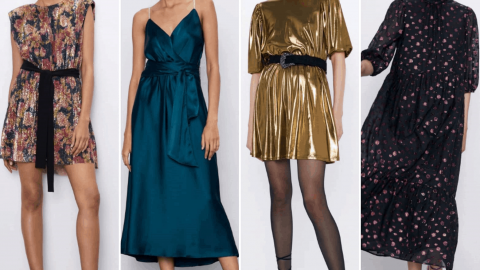 فساتين سهرة رأس السنة 2020 من دار زارا للأزياء