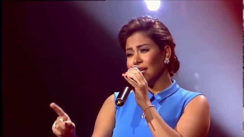 بالفيديو: شاهدي شيرين وهي تقلد أحلام!