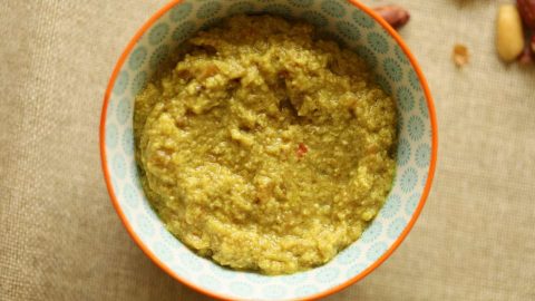 كيفية تجهيز صلصة زبدة الفستق الحارة