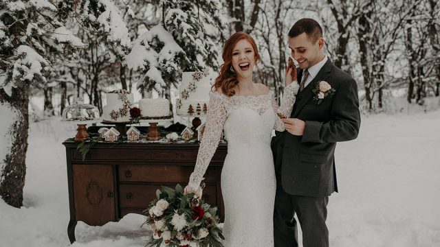 فساتين زفاف شتوية ليوم أحلام دافئ