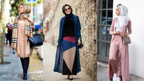 بالصور: أفكار أنيقة لتنسيق ملابس محجبات شتاء 2020