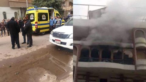 حريق فيلا إيهاب توفيق يؤدي لوفاة والده!