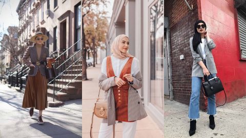 للمحجبات: طرق مبتكرة لتنسيق البليزر الفضفاض