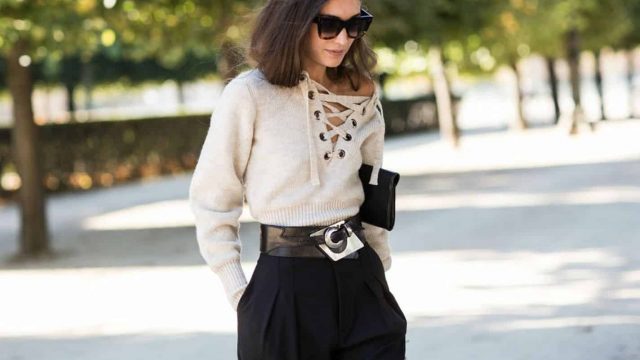 بالصور: كيفية تنسيق الأحزمة العريضة مع إطلالتك