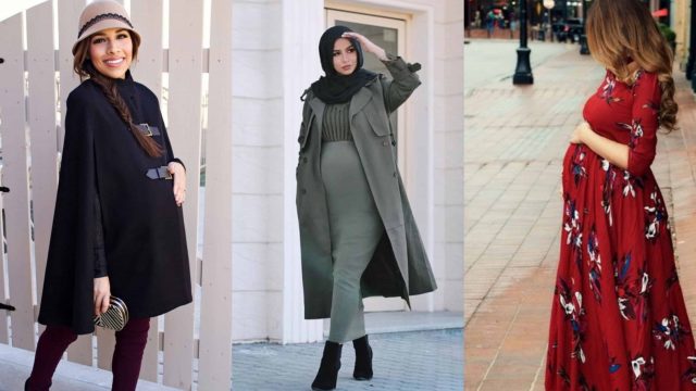للمحجبات الحوامل .. ملابس كاجوال يومية