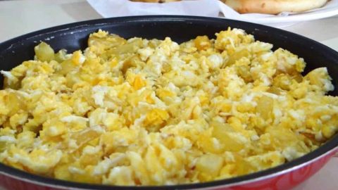 كيفية تجهيز مفركة البيض وبطاطا