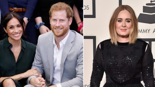 أديل تكشف عن علاقتها بالثنائي الملكي السابق ميغان وهاري