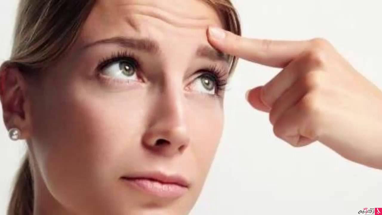 تجاعيد الجبهة