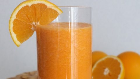 كيفية تجهيز سموثي البرتقال