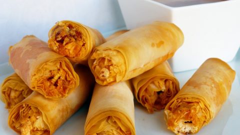 طرق تجهيز رولات جبن الشيدر