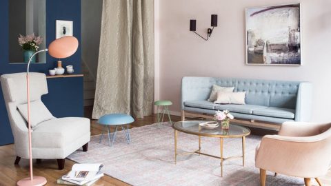 بالصور: ألوان طلاء حائط بدرجات باستيل لإطلالة ديكور ناعمة