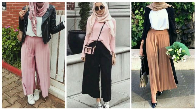 إطلالات أنيقة بالبنطال الفضفاض وحي الفاشينيستا العرب