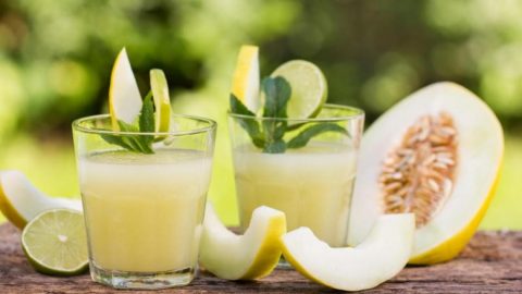 خطوات تجهيز مشروب الشمام