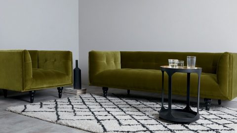 أجمل تصاميم كنبات المخمل لصالونات عصرية