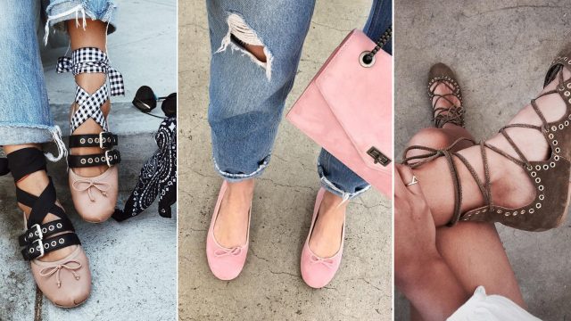 موديلات عصرية لأحذية البالرينا لموسم خريف وشتاء 2020-2021