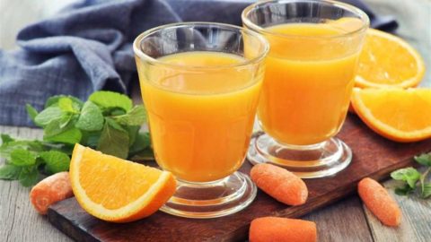 كيفية تجهيز مشروب البرتقال والجزر