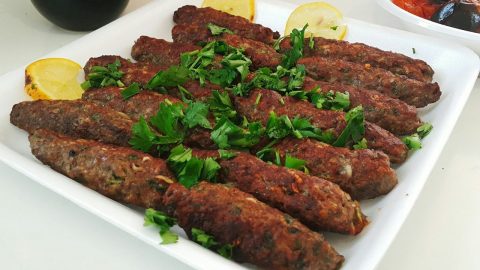 كيفية تجهيز كباب مشوي بالفرن